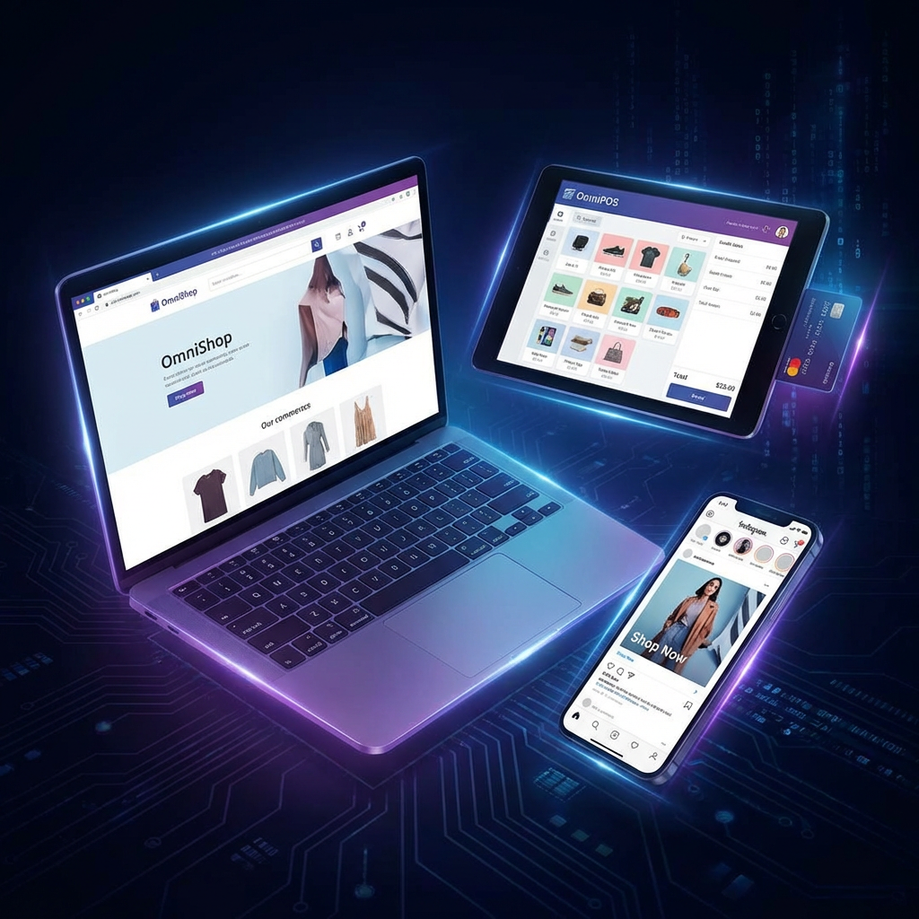 多渠道销售界面展示